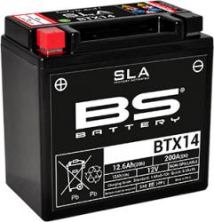 Akumultor BTX14 (YTX14-BS) BS-BATTERY SLA