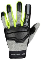 iXS letn rukavice EVO-AIR ierna/ed/fluo