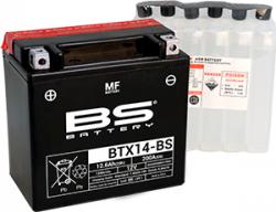 Akumulátor BTX14-BS (YTX14-BS) BS-BATTERY MF