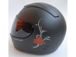 Prilba integrlna GP4 ROSE ierna/erven CMS