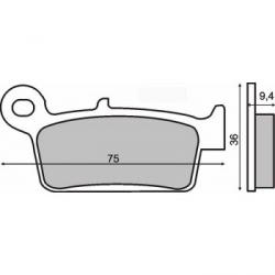 Brzdov platniky PEUGEOT, HONDA 225102630