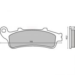 Brzdov platniky HONDA 225100970