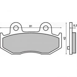 Brzdov platniky SUZUKI 225100640