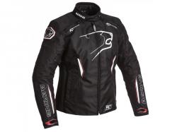 Dmska moto bunda LADY ESKADRILLE BERING ierna/biela