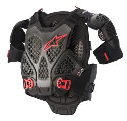 Hrudn chrni tela A-6, ALPINESTARS, ierny, 2025, ve. XS/S
