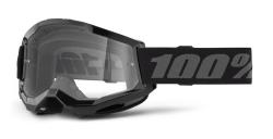 STRATA 2 JUNIOR, Detsk� motokrosov� okuliare �ierne 100%
