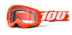 STRATA 2 JUNIOR, Detsk motokrosov okuliare oranov 100%