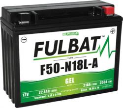 Glov akumultor F50-N18L-A GEL (Y50-N18L-A, 12N18-3A) FULBAT