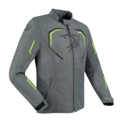 Pnska moto bunda DUNDY siv/fluo BERING