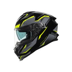 Prilba CMS GTR 2.0 TORNADO �ierna/reflex �lt�/�ed�