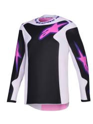 Motokrosov dres ALPINESTARS FLUID GRID ierno-ed-fialov