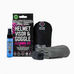 MUC-OFF HELMET Visor & Goggle cleaning kit, istiaca sada na prilbu