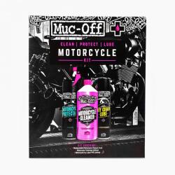 MUC-OFF Motorcycle Clean,Protect,Lube Kit - sada na istenie, ochranu a mazanie