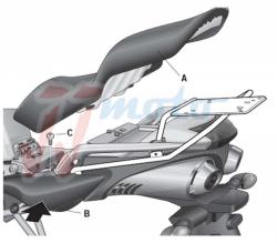 SHAD Nosi vrchnho kufra YAMAHA FZ6 2004-2012, Y0FZ64ST