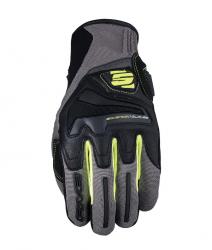 Pnske rukavice FIVE RS4 gray/fluo yellow