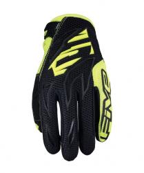 Motocrosov rukavice FIVE MXF3 black/fluo yellow