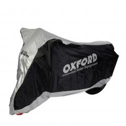 OXFORD AQUATEX plachta na motorku ierna/strieborn M