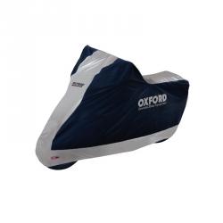 OXFORD AQUATEX plachta na motorku ierna/strieborn S