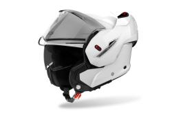 Prekl�pacia prilba AIROH MATHISSE 2 COLOR, biela leskl�