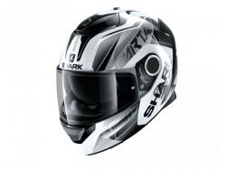 SHARK prilba SPARTAN KARKEN white/black