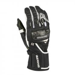 Rukavice STEEL-R ierna/biela BERING racing 