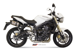 Koncovka vfuku MIVV pre TRIUMPH STREET TRIPLE 2007 > 2012