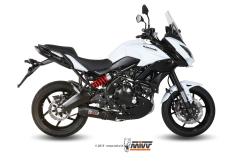 Koncovka vfuku + zvody MIVV OVAL CARBON FULLSYSTEM pre KAWASAKI VERSYS 650 2015-2020