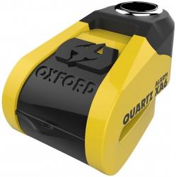 Zámok na kotúč s alarmom QUARTZ XA6 yellow/black 6mm 