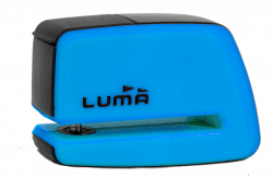 Zámok na kotúčovú brzdu LUMA ENDURO 91DB modrý s obalom